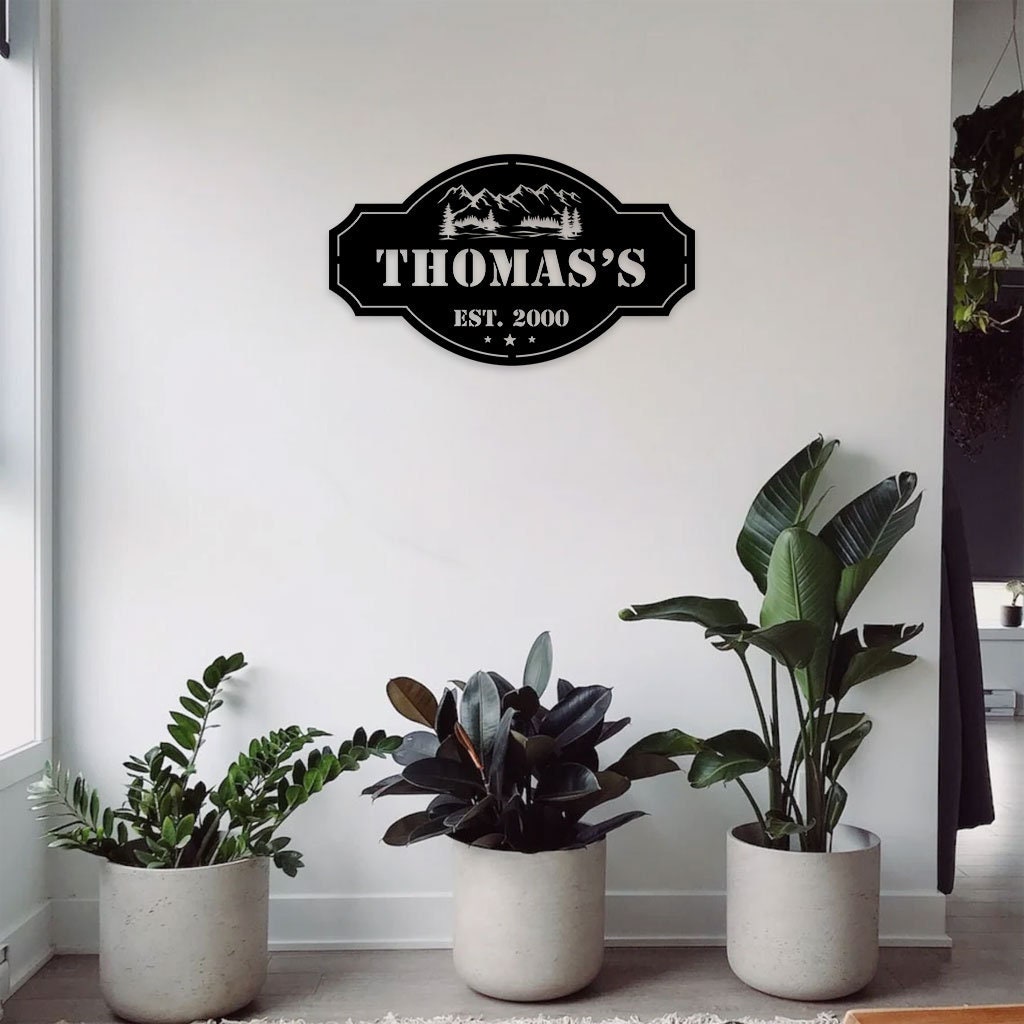 Our Family Personalized Metal Wall Art - Custom Family Metal Sign - Family Name Wall Decor - Home Decor - Vintage Metal Sign - Housewarming Our Family Personalized Metal Wall Art - Custom Family Metal Sign - Family Name Wall Decor - Home Decor - Vintage Metal Sign - Housewarming